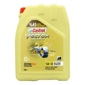 Castrol Vecton Long Drain 5W30 E6/E9 20 Lt Partiküllü Motor Yağı