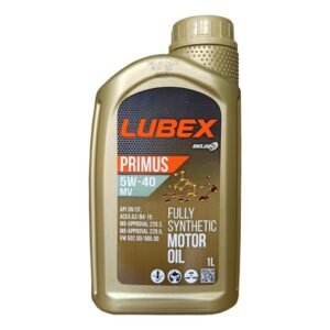 Lubex Primus MV 5W40 1 Lt Tam Sentetik Motor Yağı