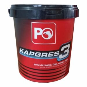 Petrol Ofisi Kap Gres 3 0,9 Kg Kalsiyum Sabunlu Kırmızı Gres