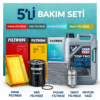 Filtron BMW 2.16 D Active Tourer Liqui Moly 4600 Motor Yağı Filtre Seti (2014-2020) 5 Li