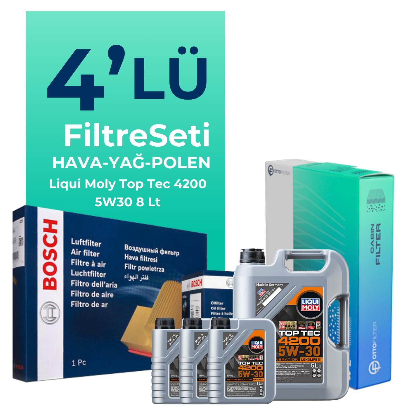 bosch-audi-a6-3-0-dizel-filtre-bakim-seti-liqui-moly-motor-yagli-2008-2011-4-lu-126550