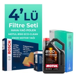 Bosch Audi A6 45 Tfsi Filtre Bakım Seti Motul Motor Yağlı (2020-2024) 4 Lü