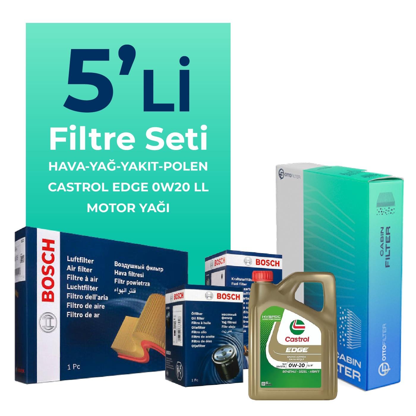 bosch-fiat-egea-1-3-dizel-filtre-bakim-seti-castrol-motor-yagli-2019-2023-5-li-109996