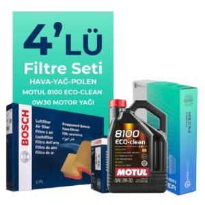 BOSCH Kia Ceed 1.0 Benzin Filtre Bakım Seti Motul Motor Yağlı (2019-2022) 4 Lü