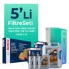 BOSCH Mercedes CLS350 Dizel Filtre Bakım Seti Liqui Moly Motor Yağlı (2011-2017) 5 Li