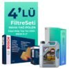 BOSCH Seat Leon 1.5 TSi Filtre Bakım Seti Liqui Moly Motor Yağlı (2018-2022) 4 Lü