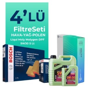 BOSCH Suzuki Grand Vitara 1.6 Filtre Bakım Seti Liqui Moly Motor Yağlı (2006-2015) 4 Lü