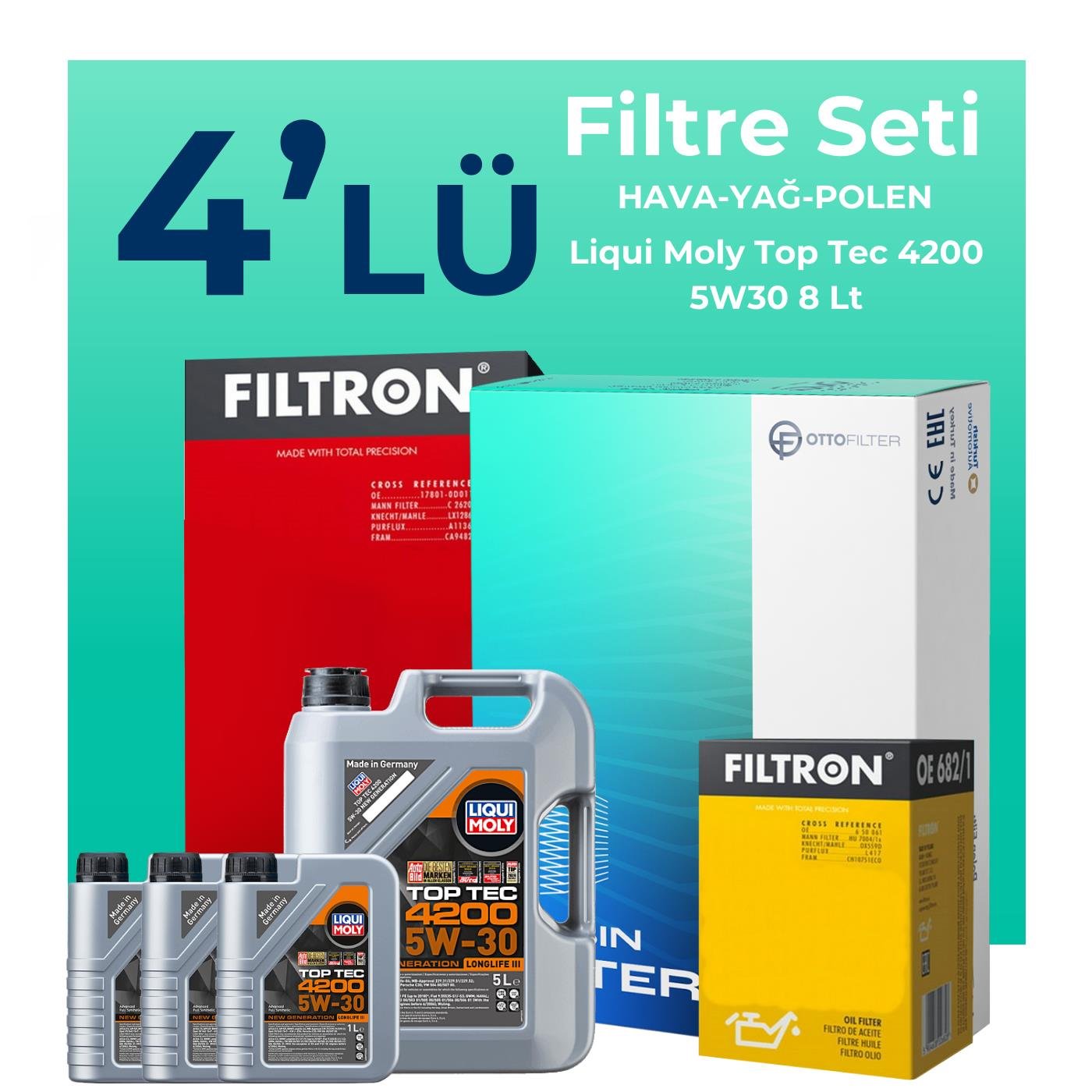 filtron-bmw-x6-3-0-dizel-filtre-bakim-seti-liqui-moly-motor-yagli-2008-2011-4-lu-126523