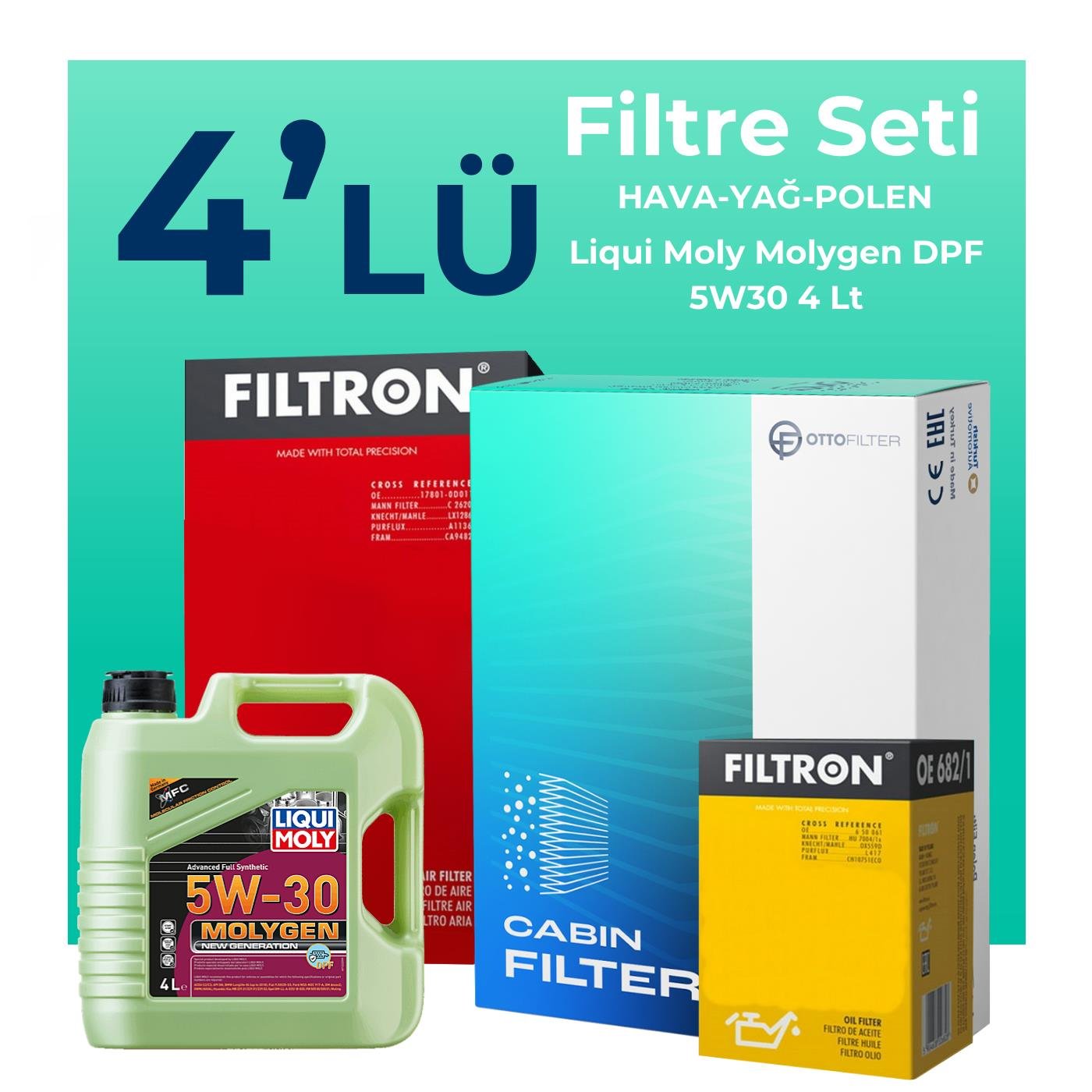 filtron-ford-fiesta-1-4-dizel-filtre-bakim-seti-liqui-moly-motor-yagli-2002-2008-4-lu-123971