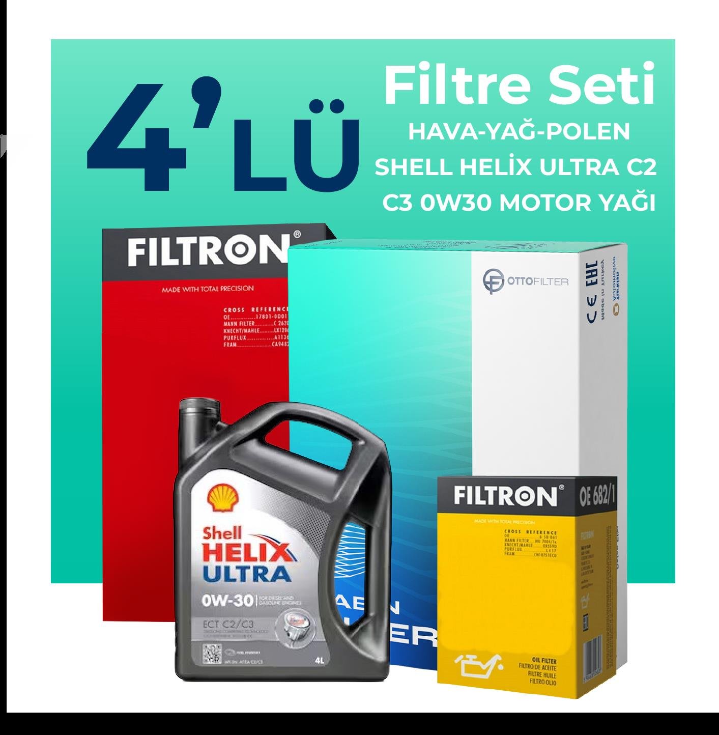 filtron-ford-fiesta-1-5-dizel-filtre-bakim-seti-shell-motor-yagli-2017-2020-4-lu-62023