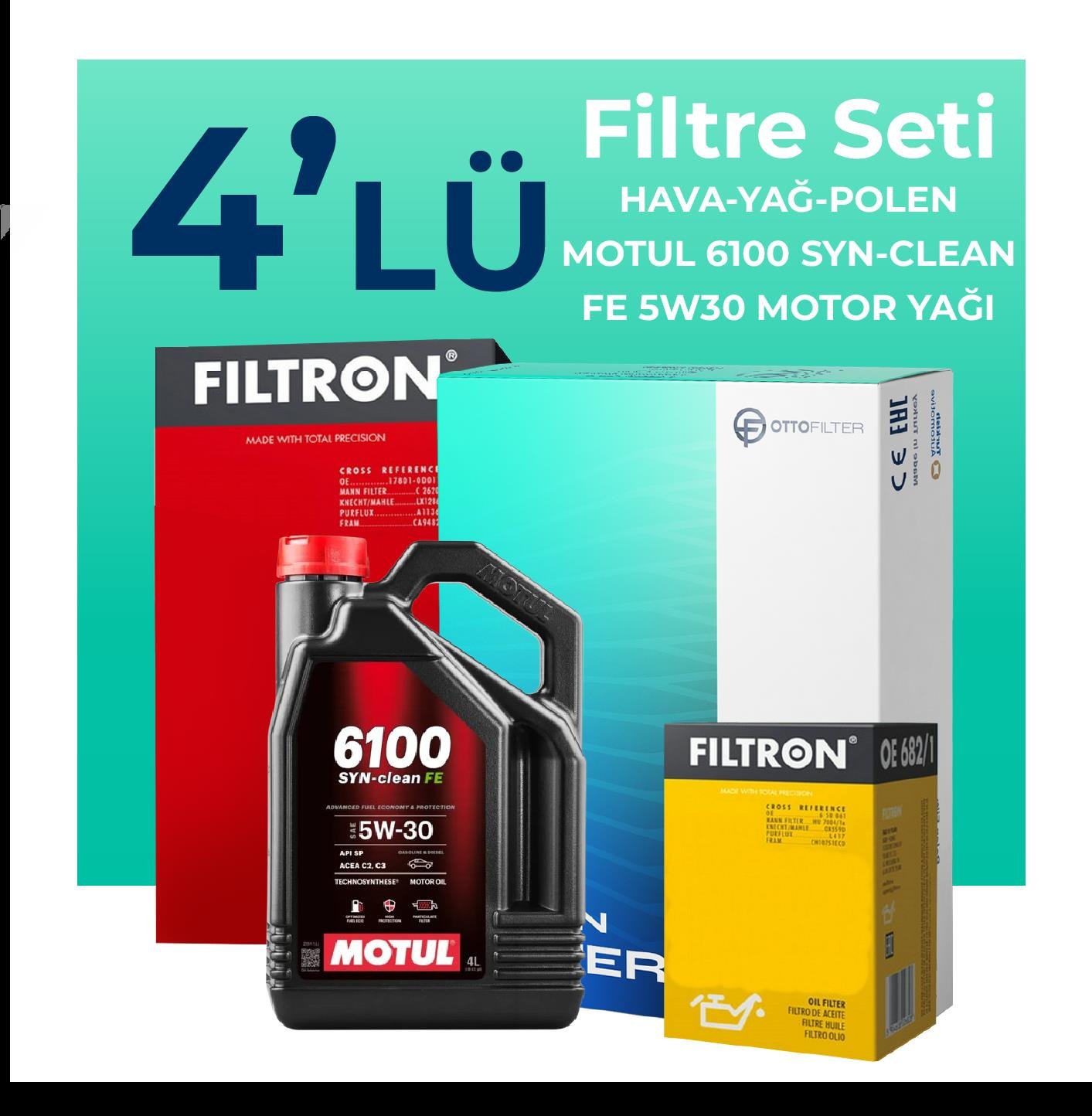 filtron-ford-focus-1-6-ti-vct-benzin-filtre-bakim-seti-motul-motor-yagli-2005-2012-4-lu-67303