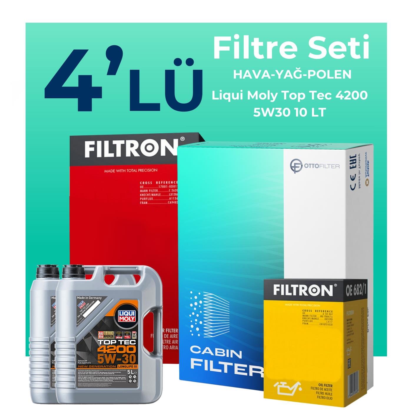 filtron-jeep-commander-3-0-dizel-filtre-bakim-seti-liqui-moly-motor-yagli-2006-2011-4-lu-128109