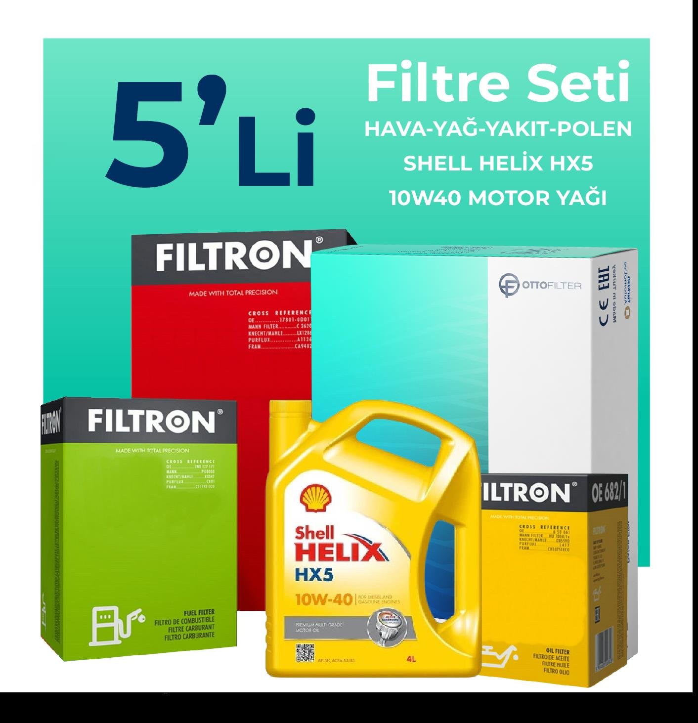 filtron-jeep-grand-cherokee-3-1-dizel-filtre-bakim-seti-shell-motor-yagli-1999-2002-5-li-67884