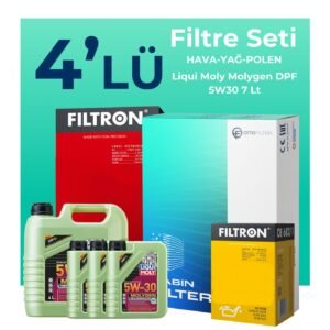 Filtron Kia Sorento 2.2 Dizel Filtre Bakım Seti Liqui Moly Motor Yağlı (2010-2012) 4 Lü