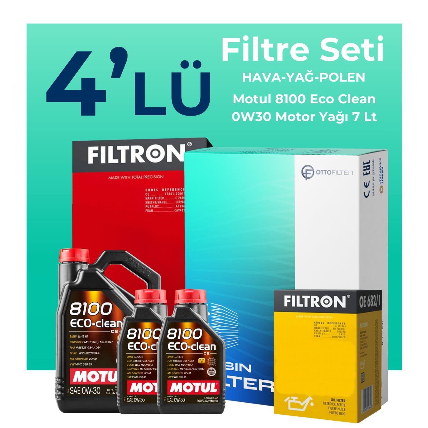 filtron-land-rover-evoque-2-0-dizel-filtre-bakim-seti-motul-motor-yagli-2014-2020-4-lu-120011