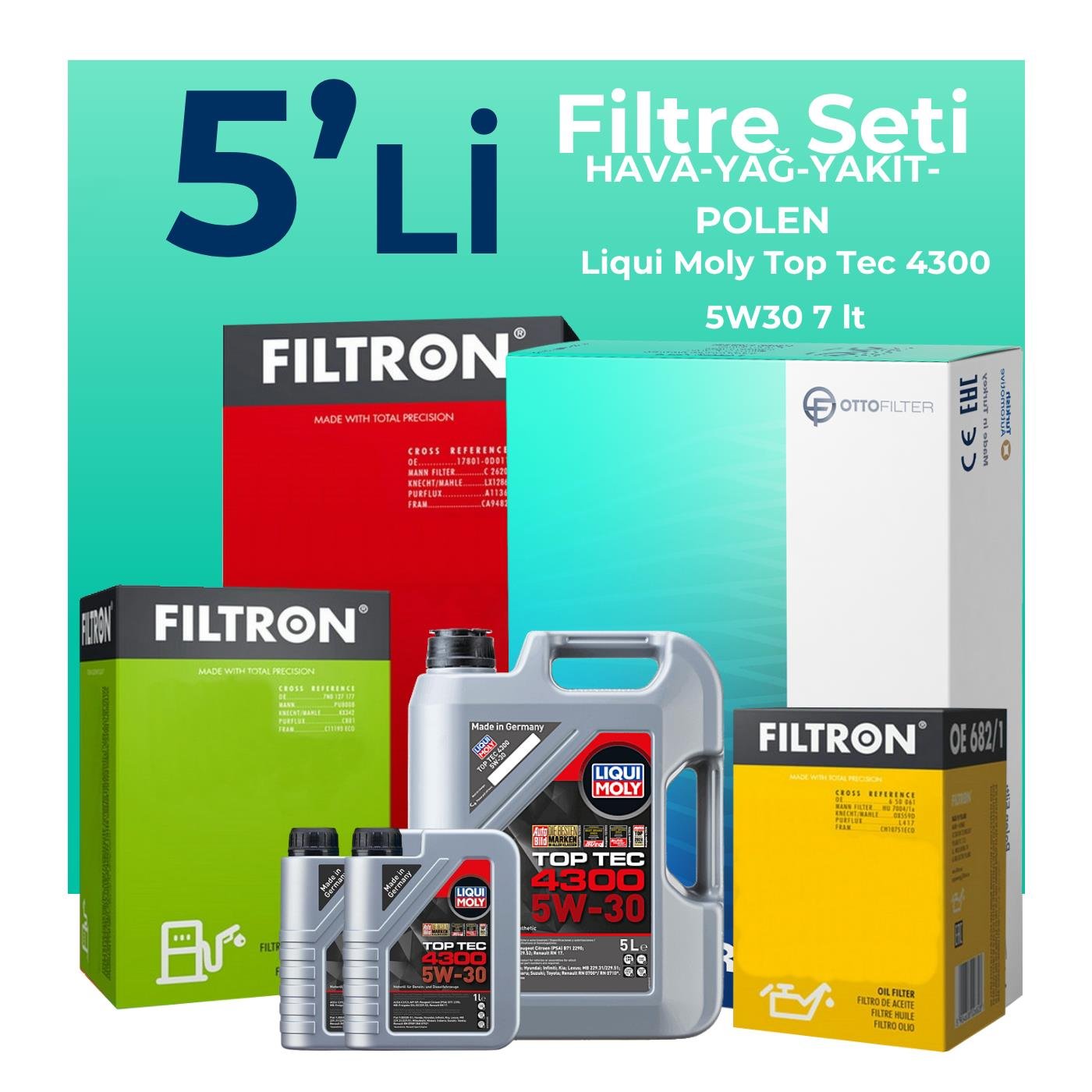 filtron-nissan-skystar-2-5-dizel-filtre-bakim-seti-liqui-moly-motor-yagli-1997-2008-5-li-122315