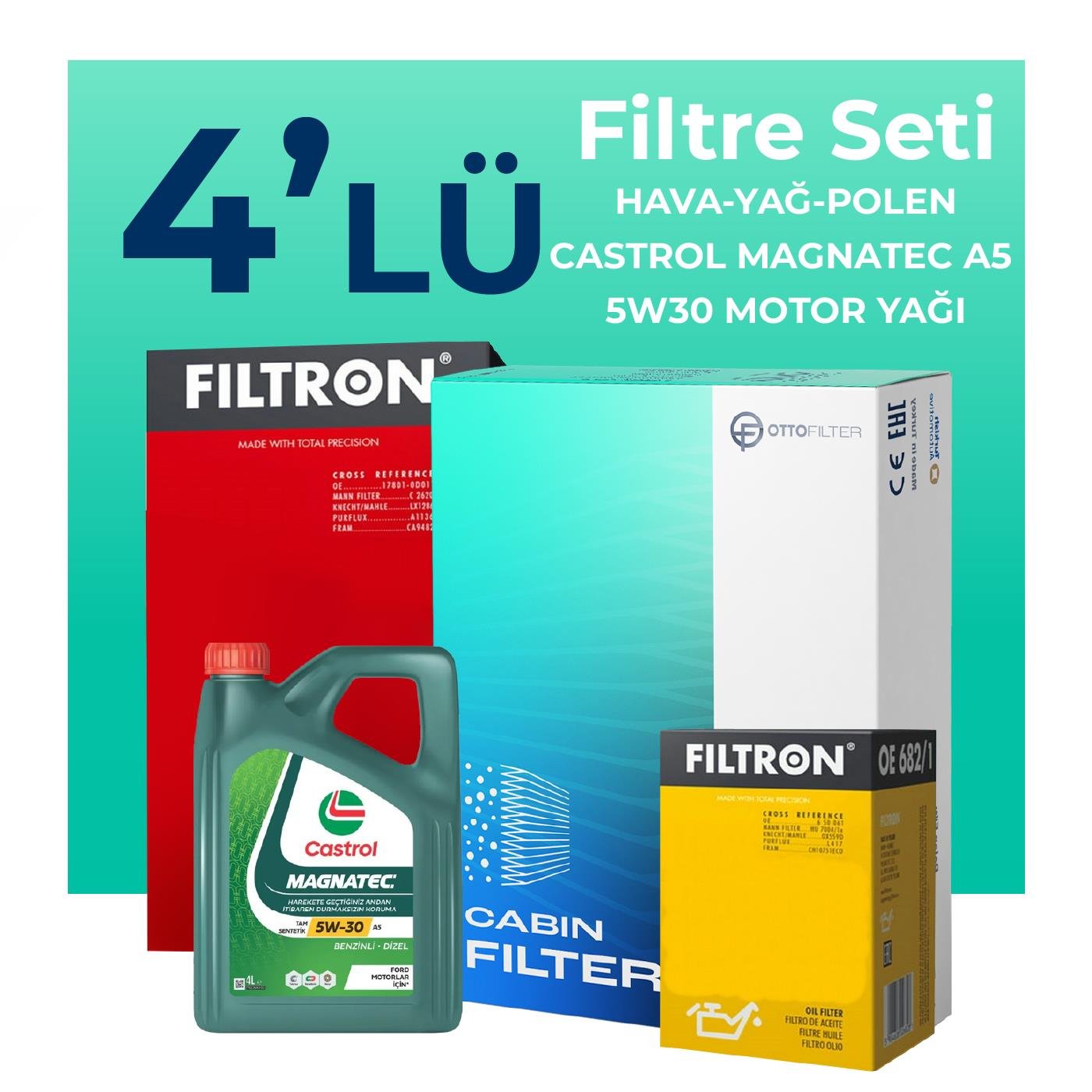 filtron-opel-astra-k-1-4-turbo-filtre-bakim-seti-castrol-motor-yagli-2015-2021-4-lu-59810