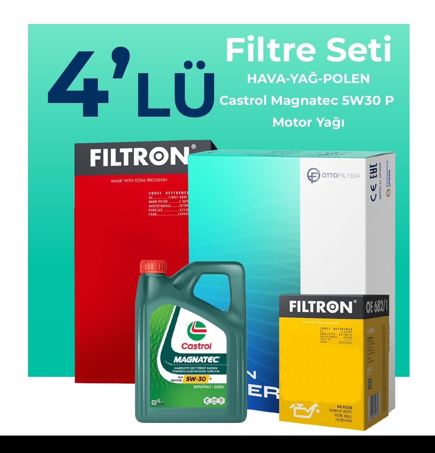 filtron-peugeot-2008-1-2-benzin-vti-filtre-bakim-seti-castrol-motor-yagli-2013-2018-4-lu-104796