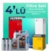 Filtron Range Rover Sport 2.0 Dizel Filtre Bakım Seti Liqui Moly Motor Yağlı (2017-2019) 4 Lü
