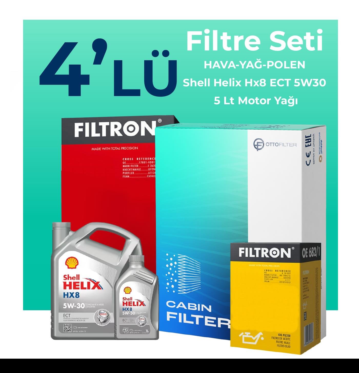 filtron-volkswagen-cc-2-0-dizel-filtre-bakim-seti-shell-motor-yagli-2013-2015-4-lu-106776