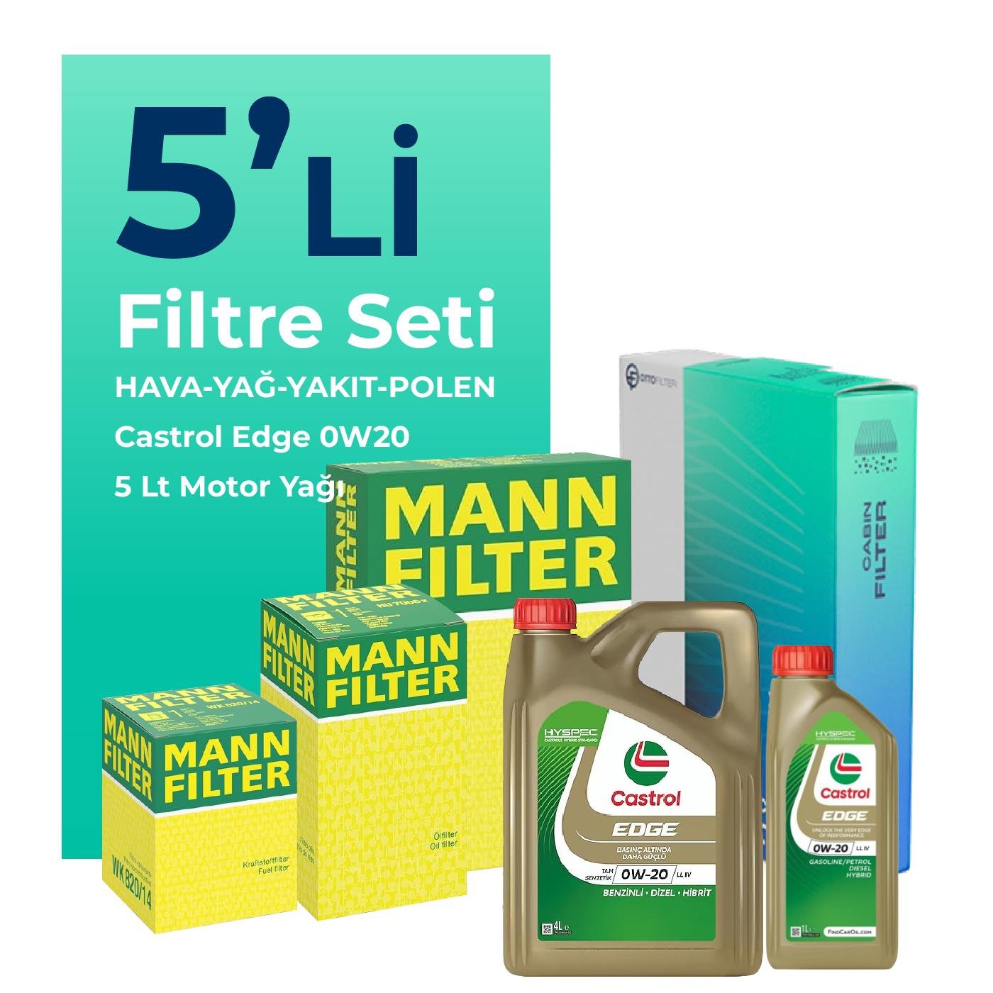 mann-alfa-romeo-tonale-1-6-dizel-filtre-bakim-seti-castrol-motor-yagli-2022-2024-5-li-109548