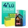 MANN Audi A3 30 TFSI 1.0 Filtre Bakım Seti Motul Motor Yağlı (2020-2024) 4 Lü