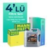 MANN Citroen DS4 1.5 Dizel Filtre Bakım Seti Liqui Moly Motor Yağlı (2022-2024) 4 Lü
