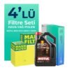 MANN Daihatsu Terios 1.5 Filtre Bakım Seti Motul Motor Yağlı (2006-2017) 4 Lü