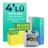 MANN Fiat Linea 1.4 T-Jet Benzin Filtre Bakım Seti Liqui Moly Motor Yağlı (2009-2017) 4 Lü