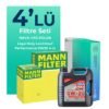MANN Ford Focus 1.5 Benzin Filtre Bakım Seti Liqui Moly Motor Yağlı (2018-2024) 4 Lü