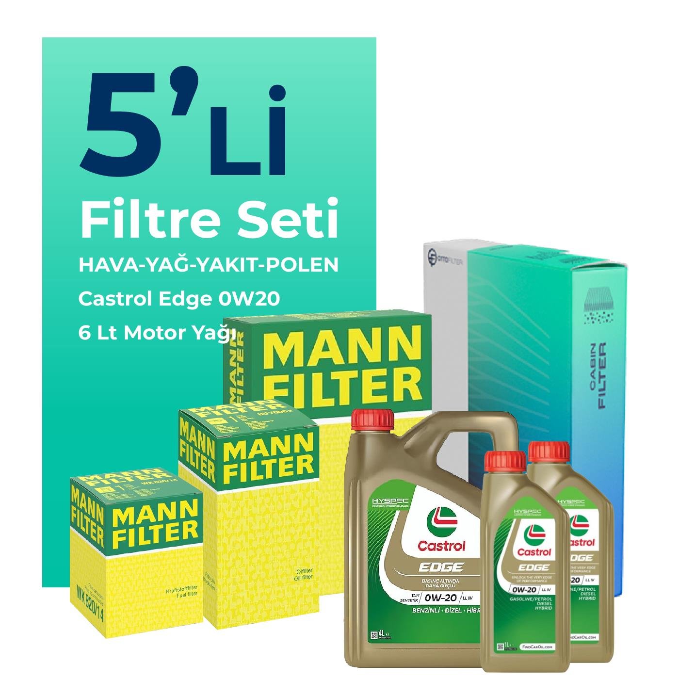 mann-ford-kuga-1-5-dizel-manuel-filtre-bakim-seti-castrol-motor-yagli-2019-2023-5-li-109458