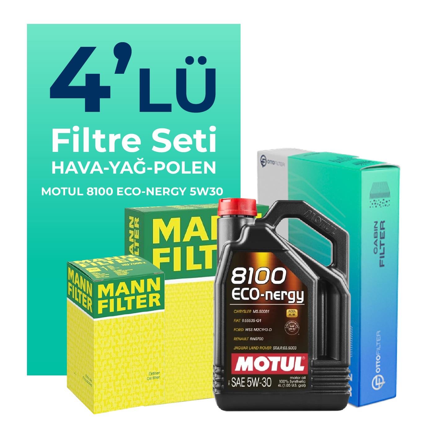 mann-kia-venga-1-6-benzin-filtre-bakim-seti-motul-motor-yagli-2010-2014-4-lu-63252