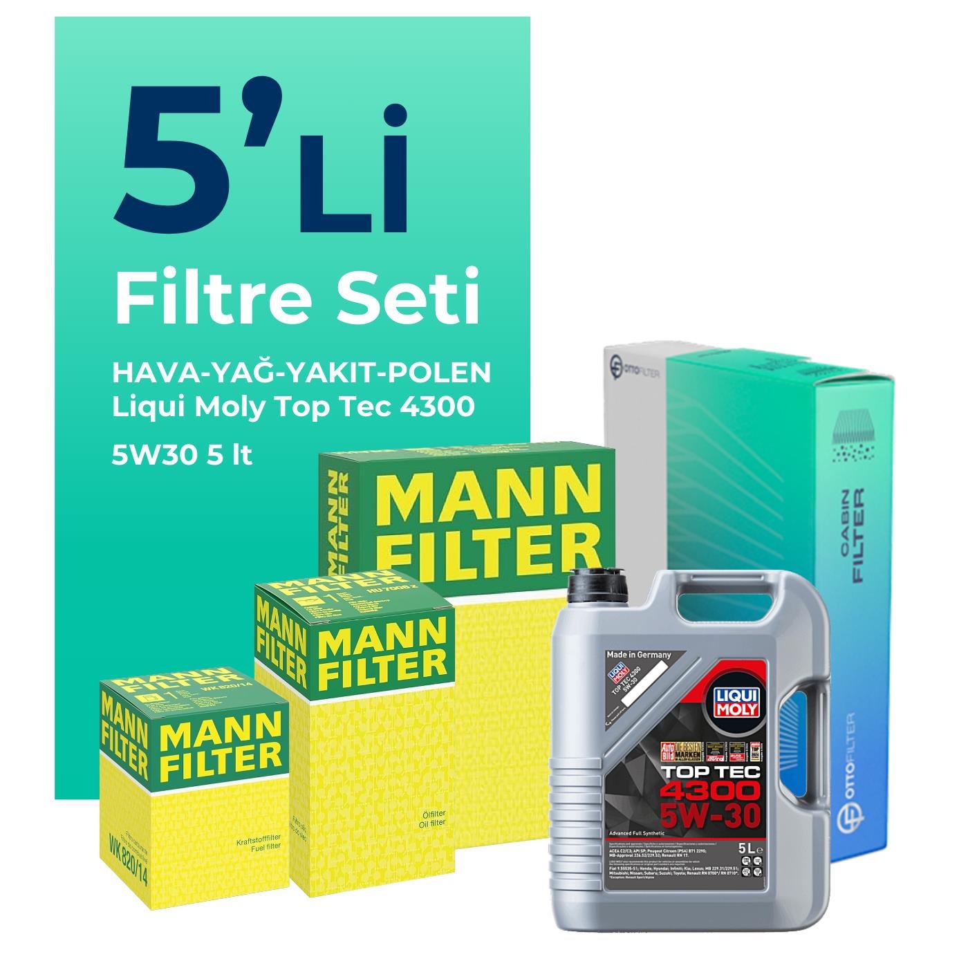 mann-mercedes-gla180-dizel-filtre-bakim-seti-liqui-moly-motor-yagli-2014-2018-5-li-122218