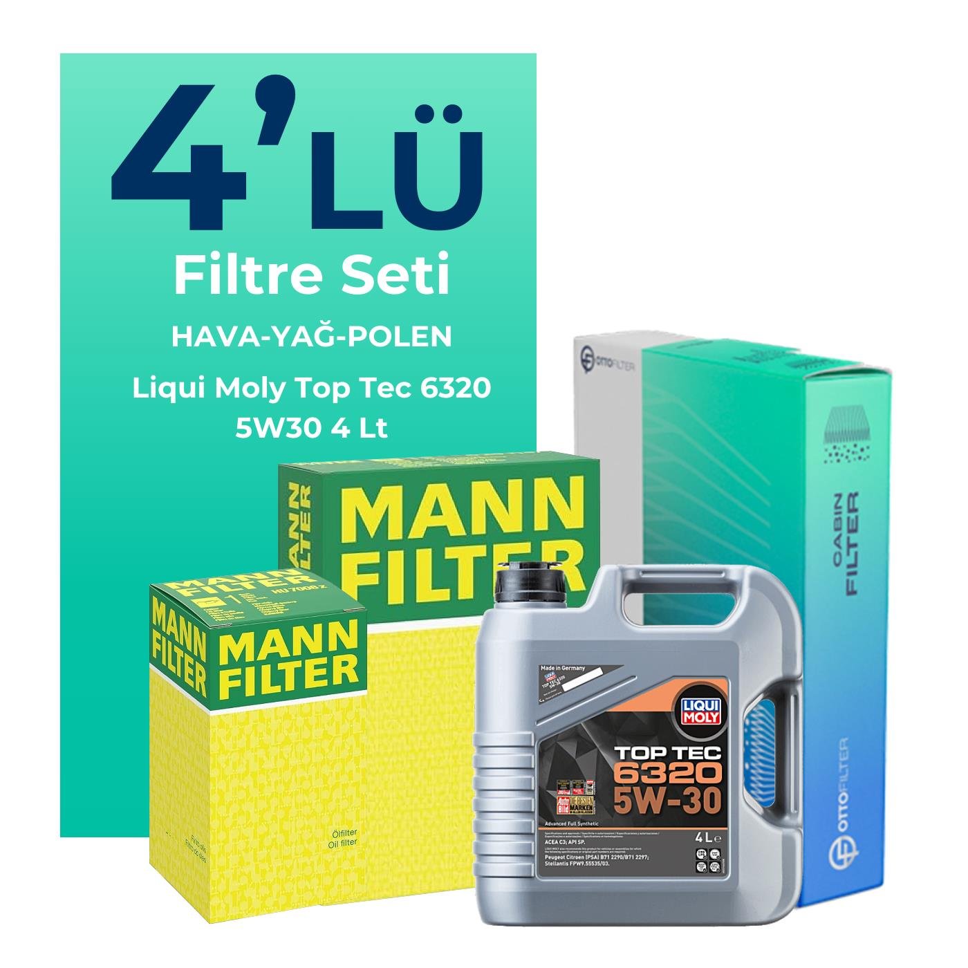 mann-peugeot-2008-1-2-benzin-puretech-filtre-bakim-seti-liqui-moly-motor-yagli-2014-2024-4-lu-122851