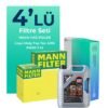 MANN Peugeot 2008 1.6 BlueHDi Dizel Filtre Bakım Seti Liqui Moly Motor Yağlı (2015-2019) 4 Lü