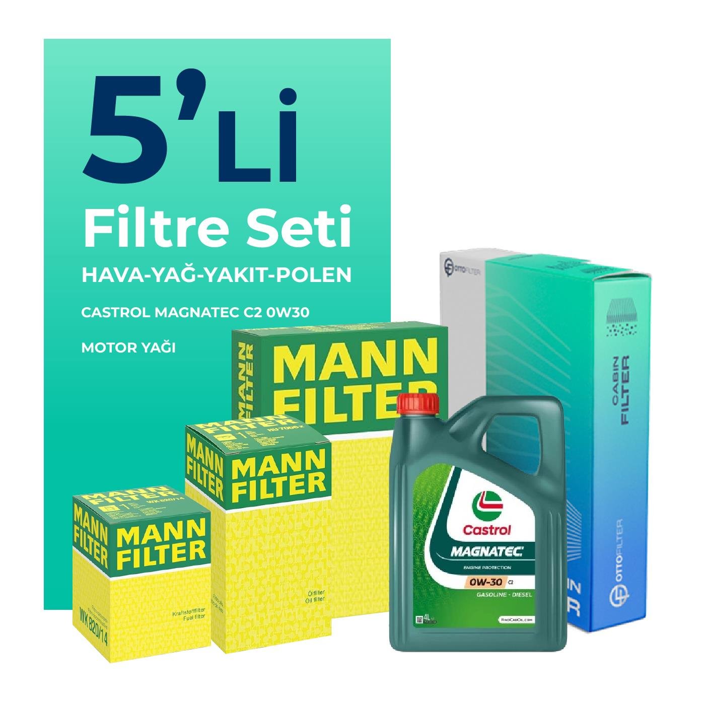 mann-peugeot-208-1-6-bluehdi-dizel-filtre-bakim-seti-castrol-motor-yagli-2016-2019-5-li-59182