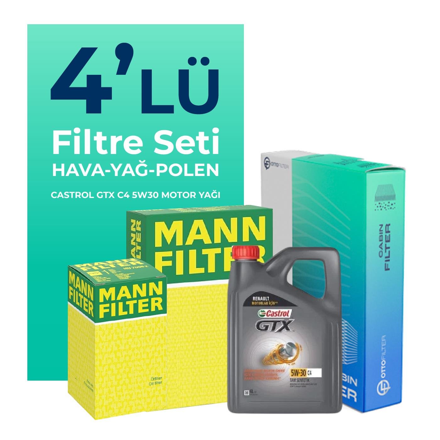 mann-renault-captur-1-0-benzin-tce-filtre-bakim-seti-castrol-motor-yagli-2020-2022-4-lu-58934