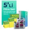 MANN Renault Koleos 1.6 Dizel Filtre Bakım Seti Liqui Moly Motor Yağlı (2016-2018) 5 Li