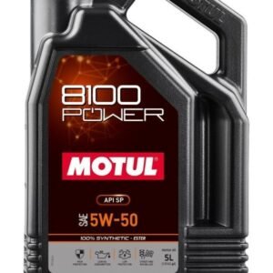 Motul 8100 Power Ester 5W-50 - 5 Litre Motor Yağı
