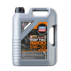 LIQUI MOLY 5W-30 TOP TEC 4200 Motor Yağı Tam Sentetik 5 Litre