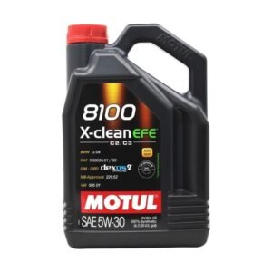 Motul 8100 X-Clean EFE 5W30 4 Litre Tam Sentetik Motor Yağı 2025 Üretim