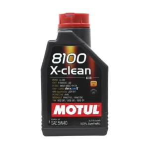 Motul 8100 X-Clean 5W40 1 Lt Tam Sentetik Motor Yağı