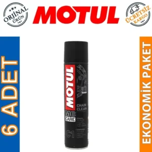 Motul C1 Zincir Temizleme Sprey 400 Ml Chain Clean (6 Adet)