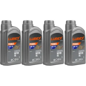 Lubex Primus EC 10W30 1 Lt Sentetik Motor Yağı (4 Adet)