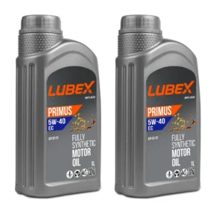 Lubex Primus EC 5W40 1 Lt Tam Sentetik Motor Yağı (2 Adet)