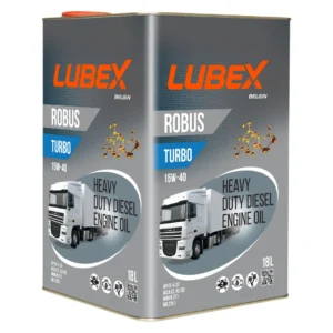 Lubex Robus Turbo 15W40 18 Lt Mineral Motor Yağı