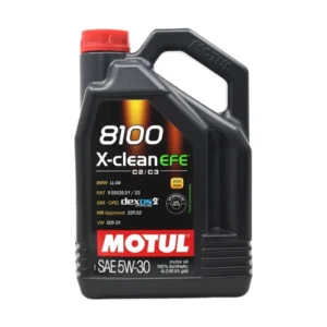 Motul 8100 X-Clean EFE 5W30 4 Lt Tam Sentetik Motor Yağı